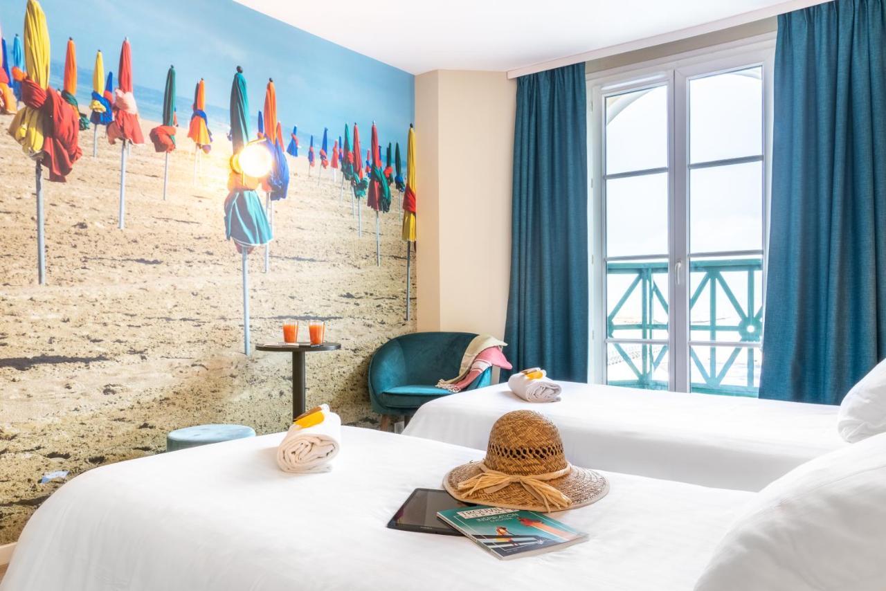 Sowell Hotels Le Beach Трувил сюр Мер Екстериор снимка