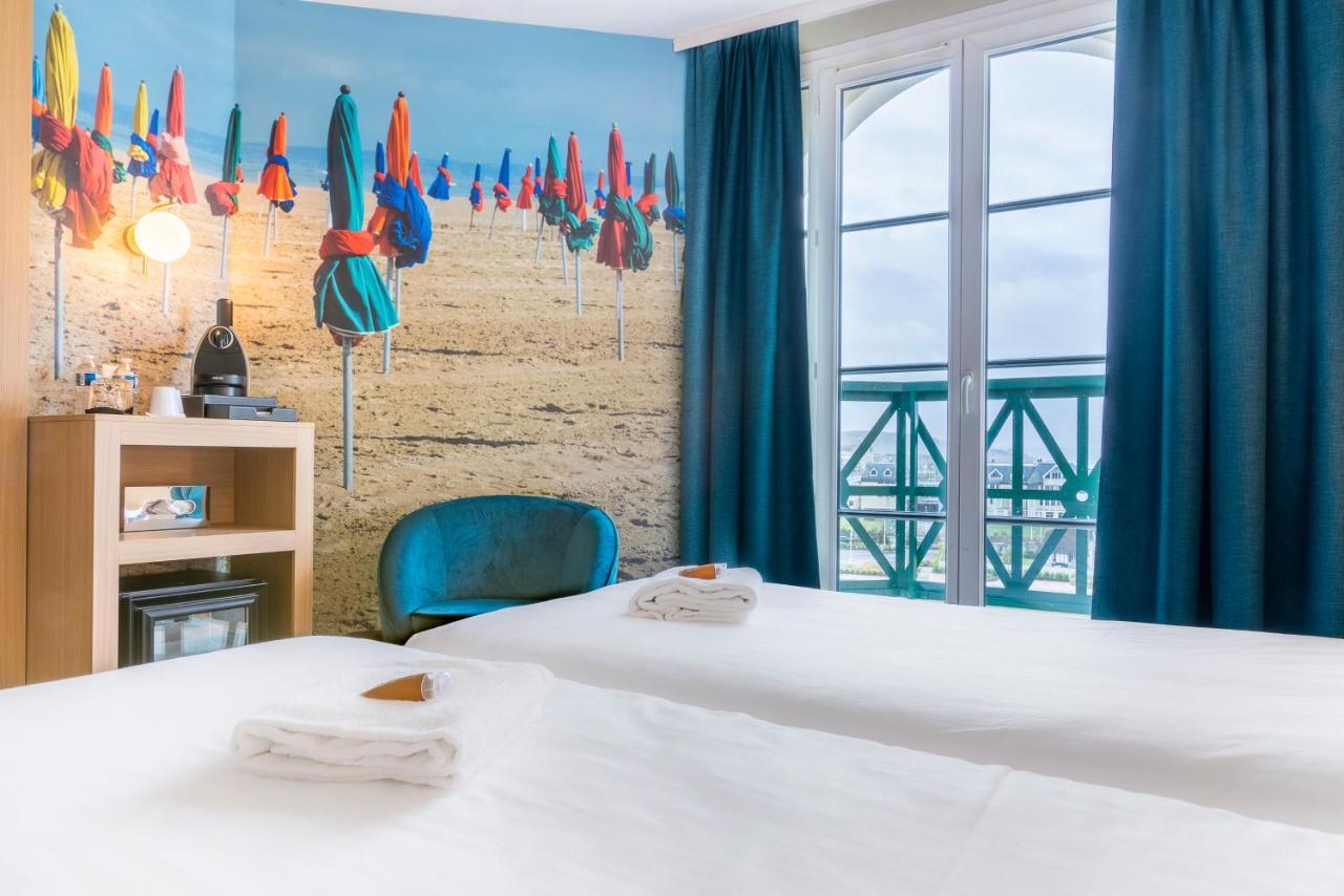 Sowell Hotels Le Beach Трувил сюр Мер Екстериор снимка